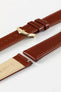 light brown leather watch strap