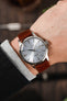 light brown leather watch strap