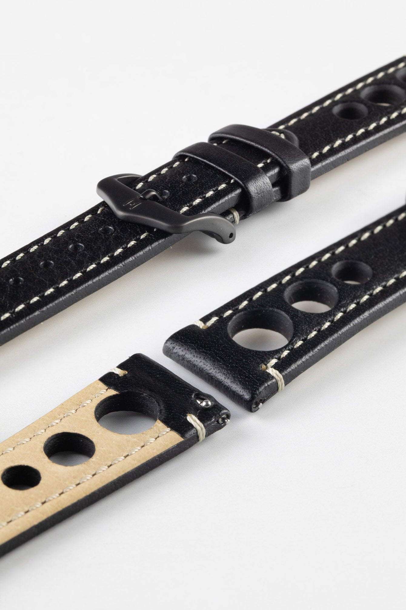 Black and White Watch Strap