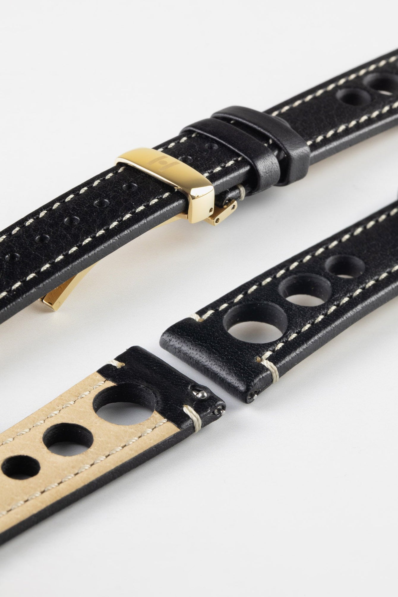 Black and White Watch Strap