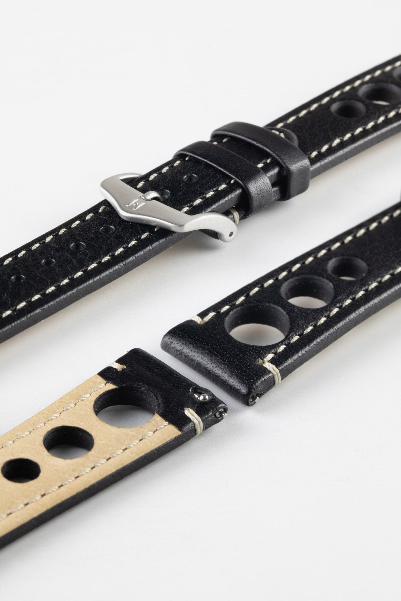 Black and White Watch Strap