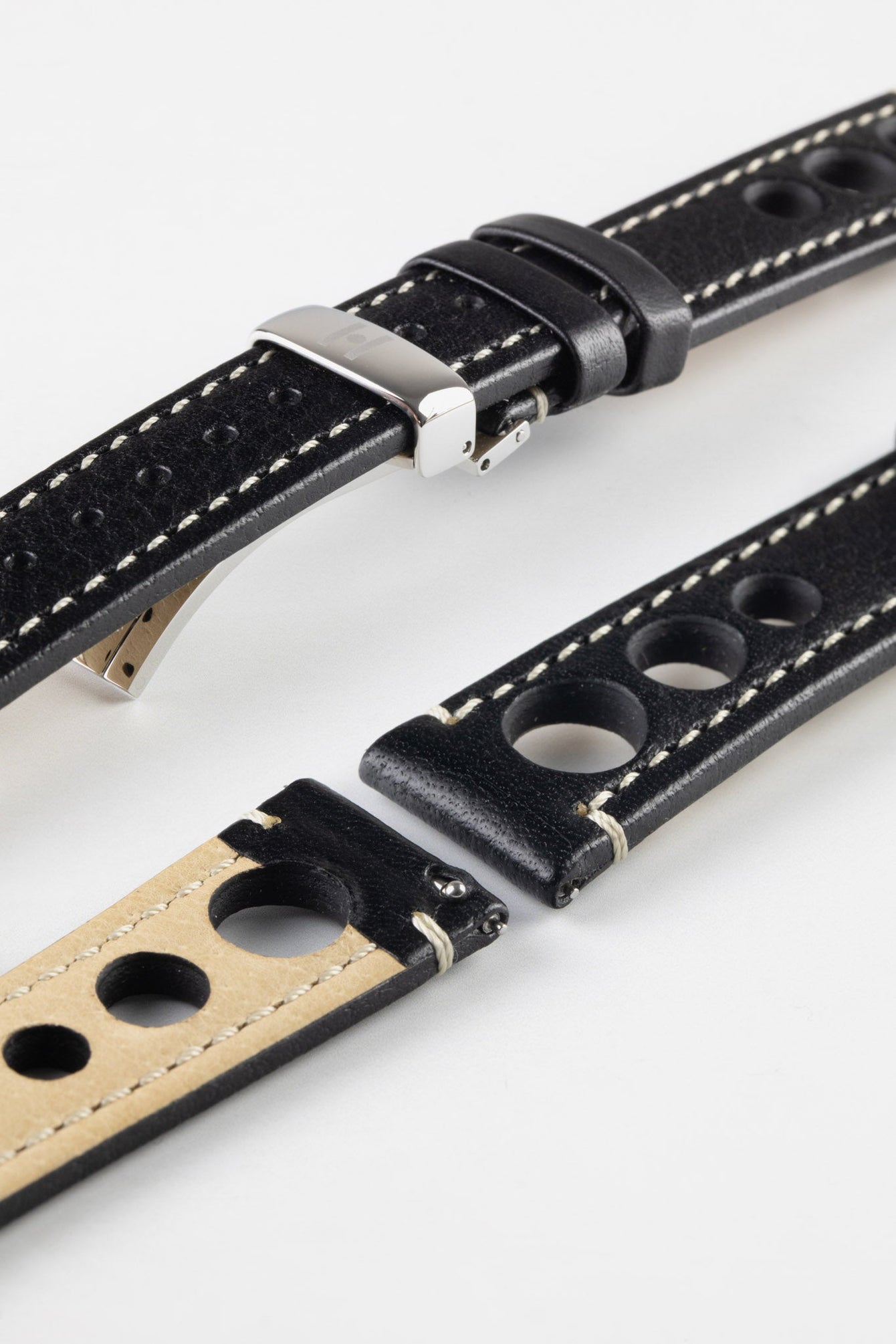 Black and White Watch Strap