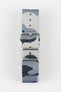 Hirsch RUSH Nylon One-Piece Watch Strap in GREY CAMOUFLAGE