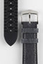 Hirsch STONE Performance Watch Strap - BLACK