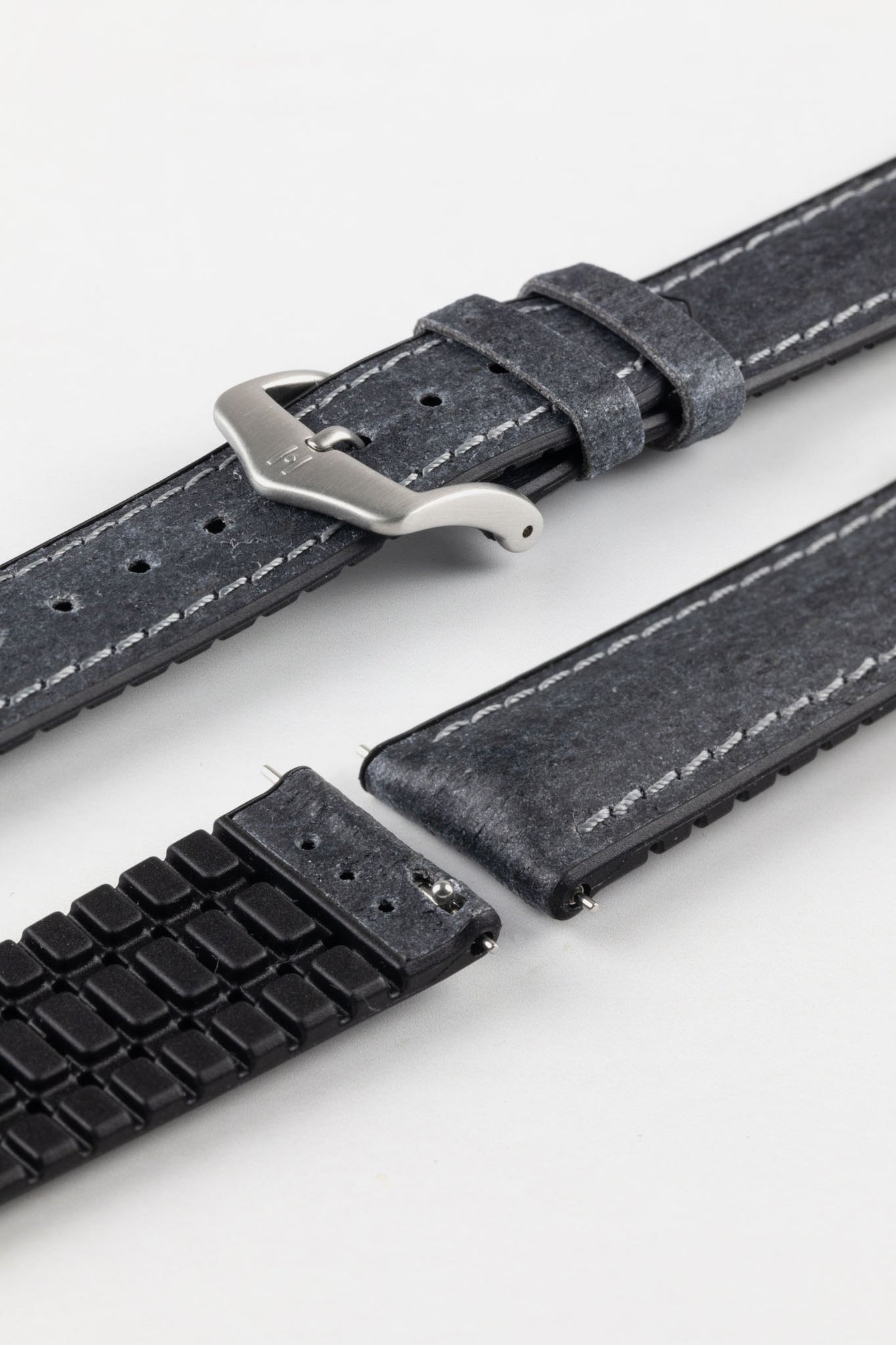 Hirsch STONE Performance Watch Strap - BLACK