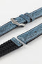 Hirsch STONE Performance Watch Strap - BLUE