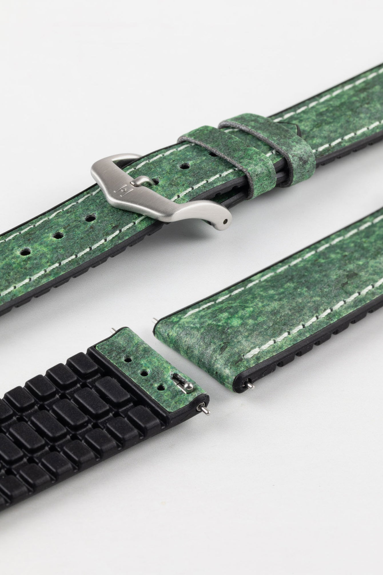 Hirsch STONE Performance Watch Strap - GREEN