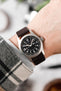 Hirsch TORONTO NQR Brown Watch strap - Calfskin Leather