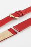 red quick release watch strap 