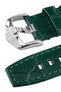 green alligator watch strap 