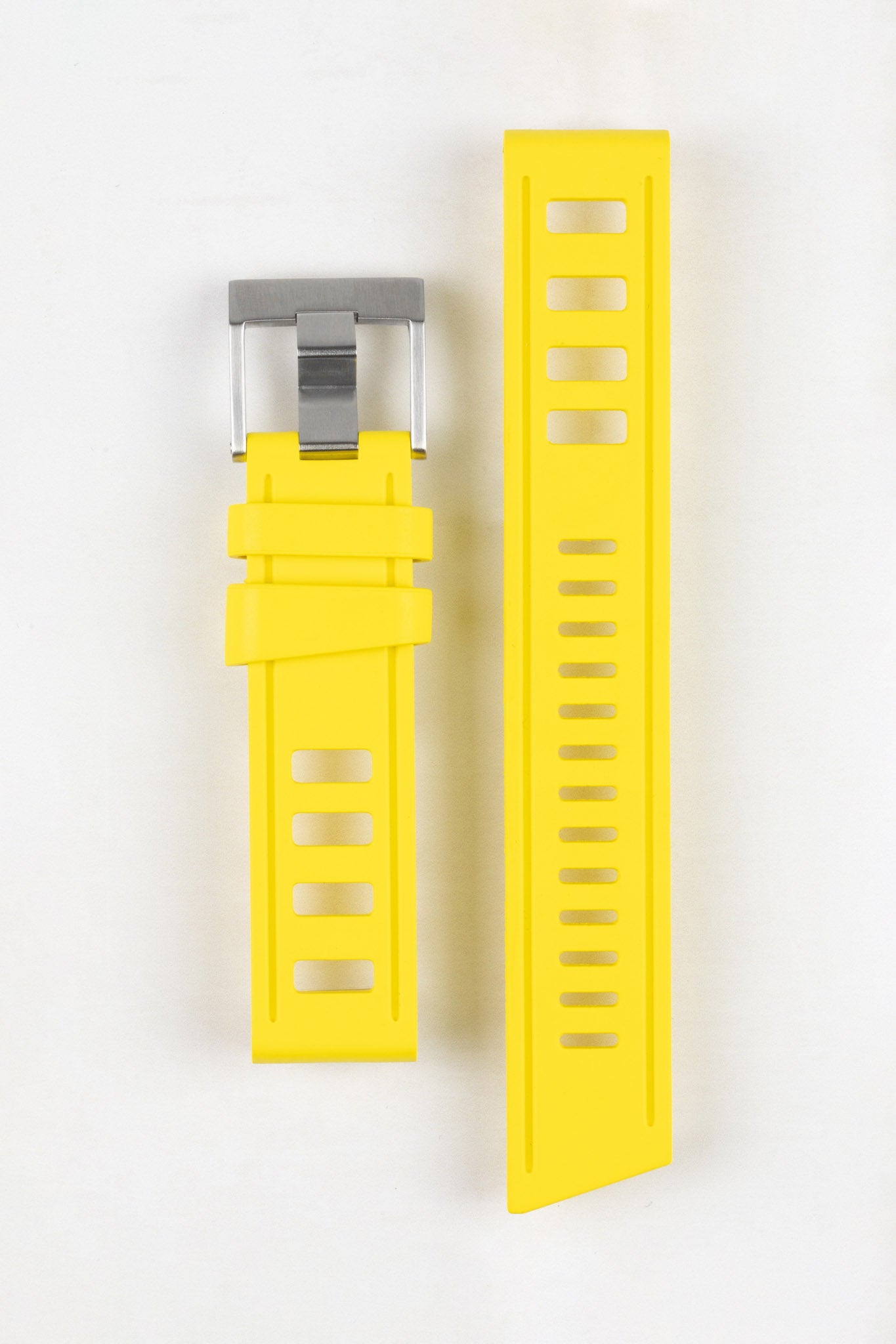 Yellow rubber watch discount strap