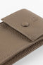 JPM Luxe Leather Watch Pouch in TAUPE