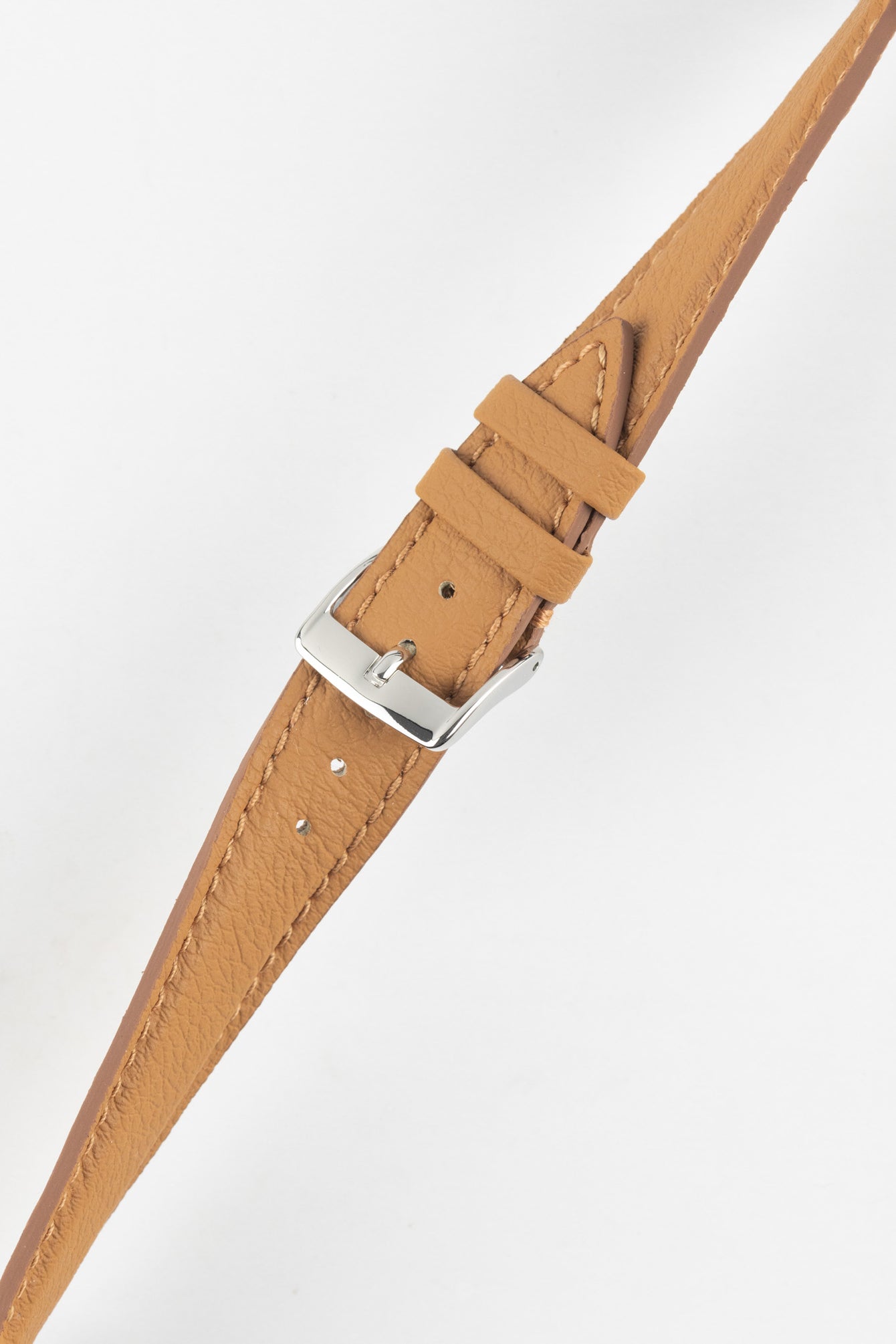 Classic Apple Fibre Watch Strap in Grained Cognac