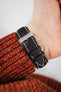 Polaris Padded Baranil Watch Strap in Brown