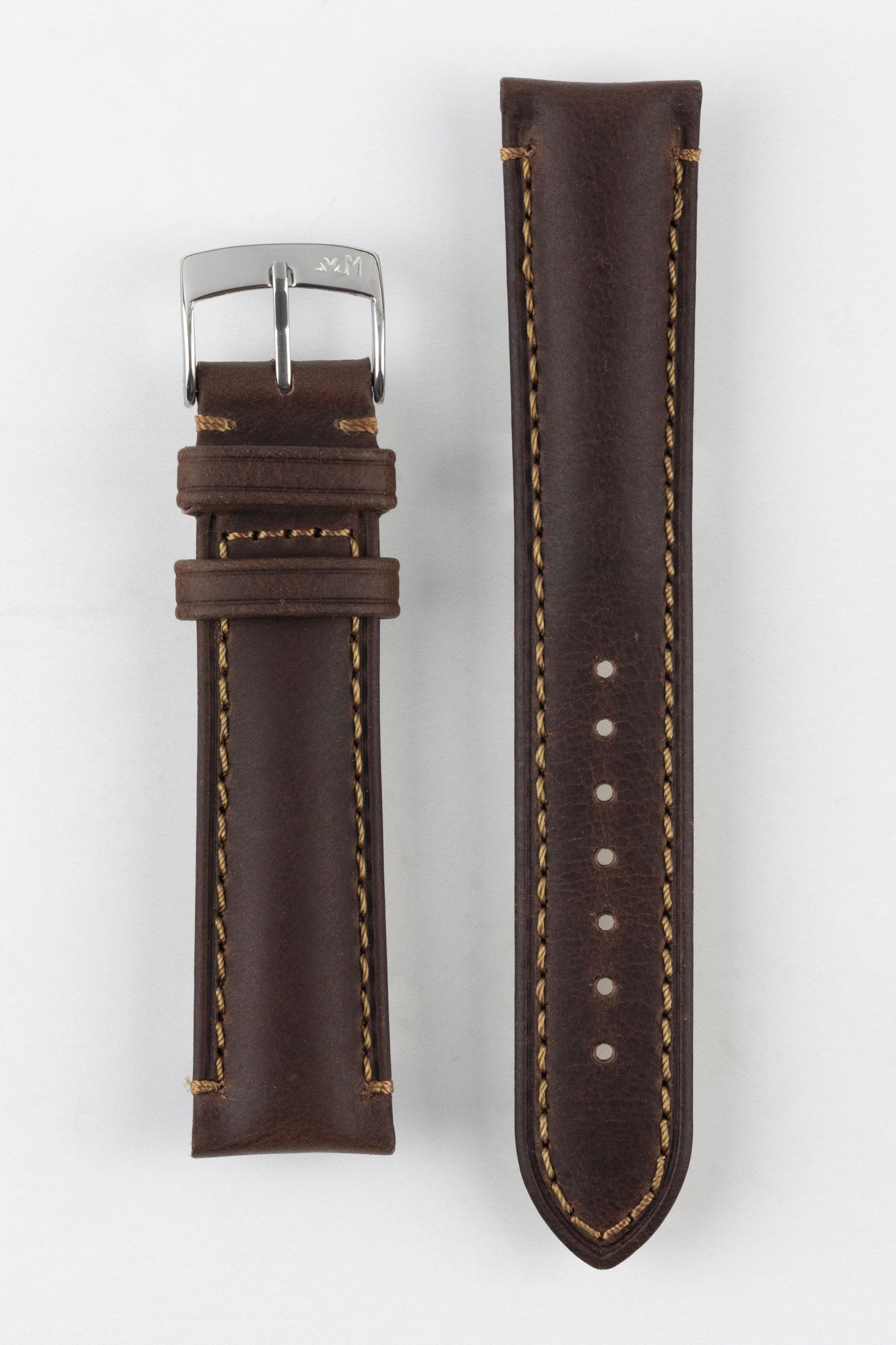 Morellato Calfskin Leather Watch Strap | Brown | Watch Obsession