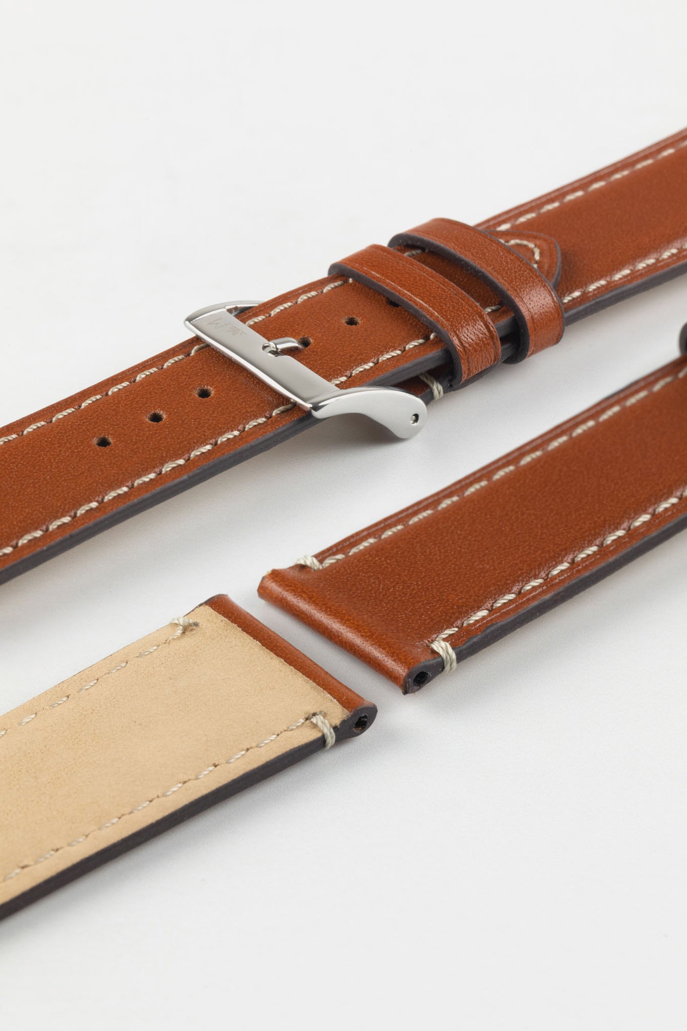 Morellato GAUDÌ Calfskin Leather Watch Strap in HONEY