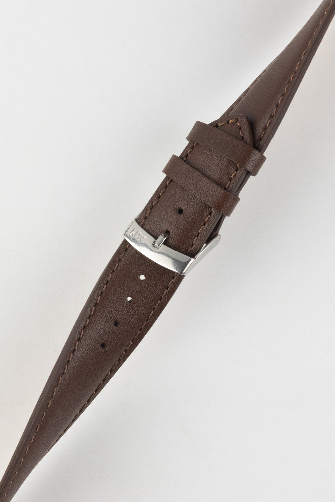 Morellato GRAFIC Calfskin Leather Performance Watch Strap in BROWN