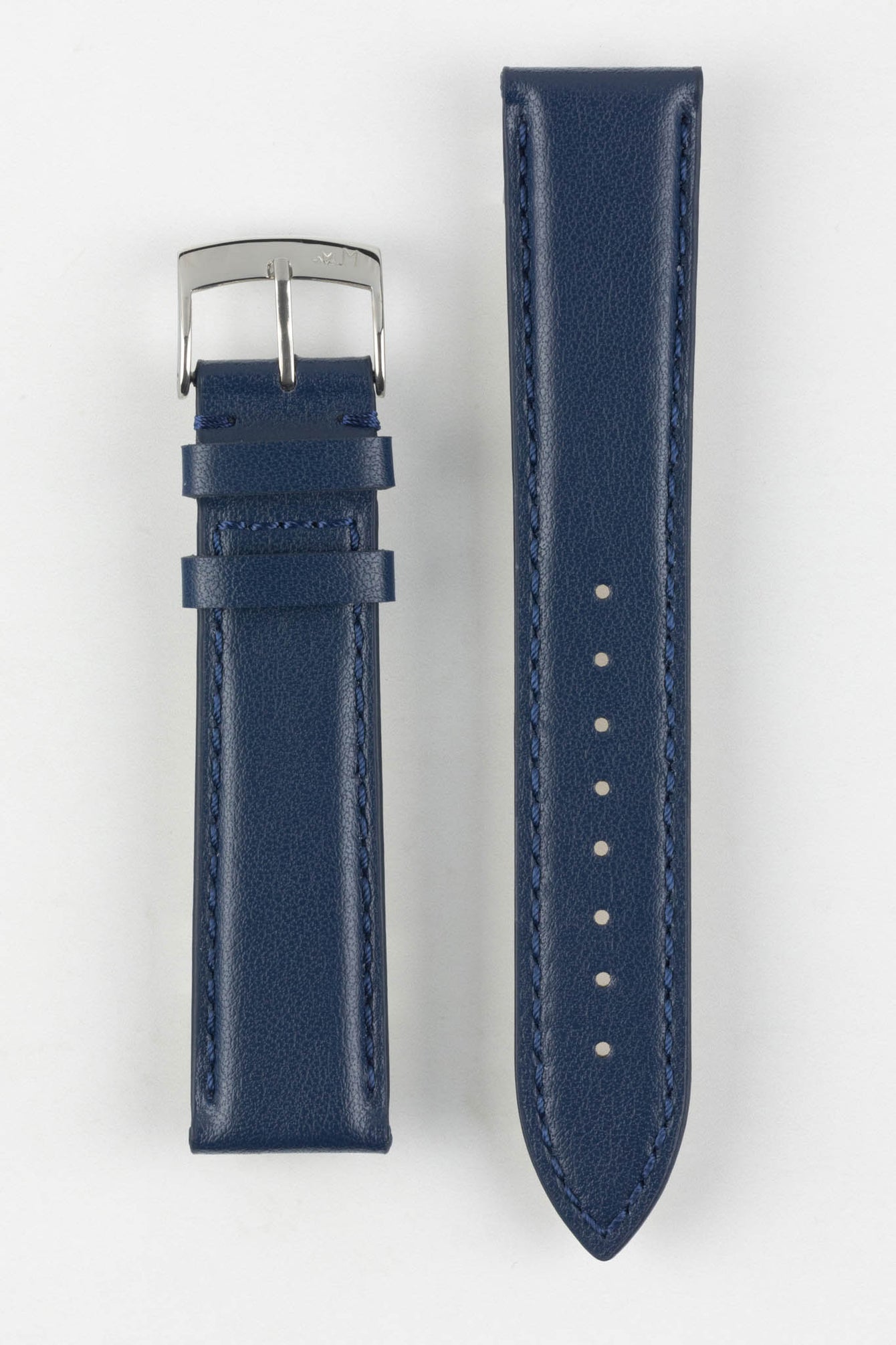 Morellato NAXOS Recycled Leather-Fibre Watch Strap in BLUE