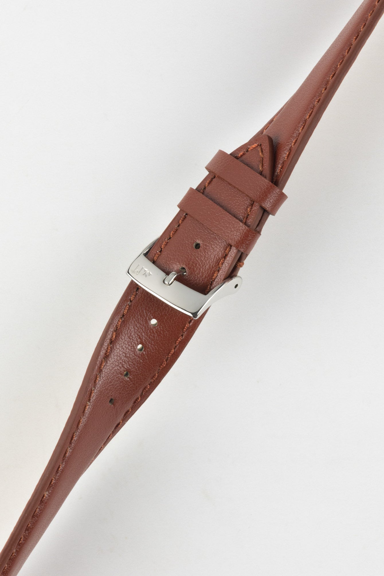 Morellato NAXOS Recycled Leather-Fibre Watch Strap in GOLD BROWN