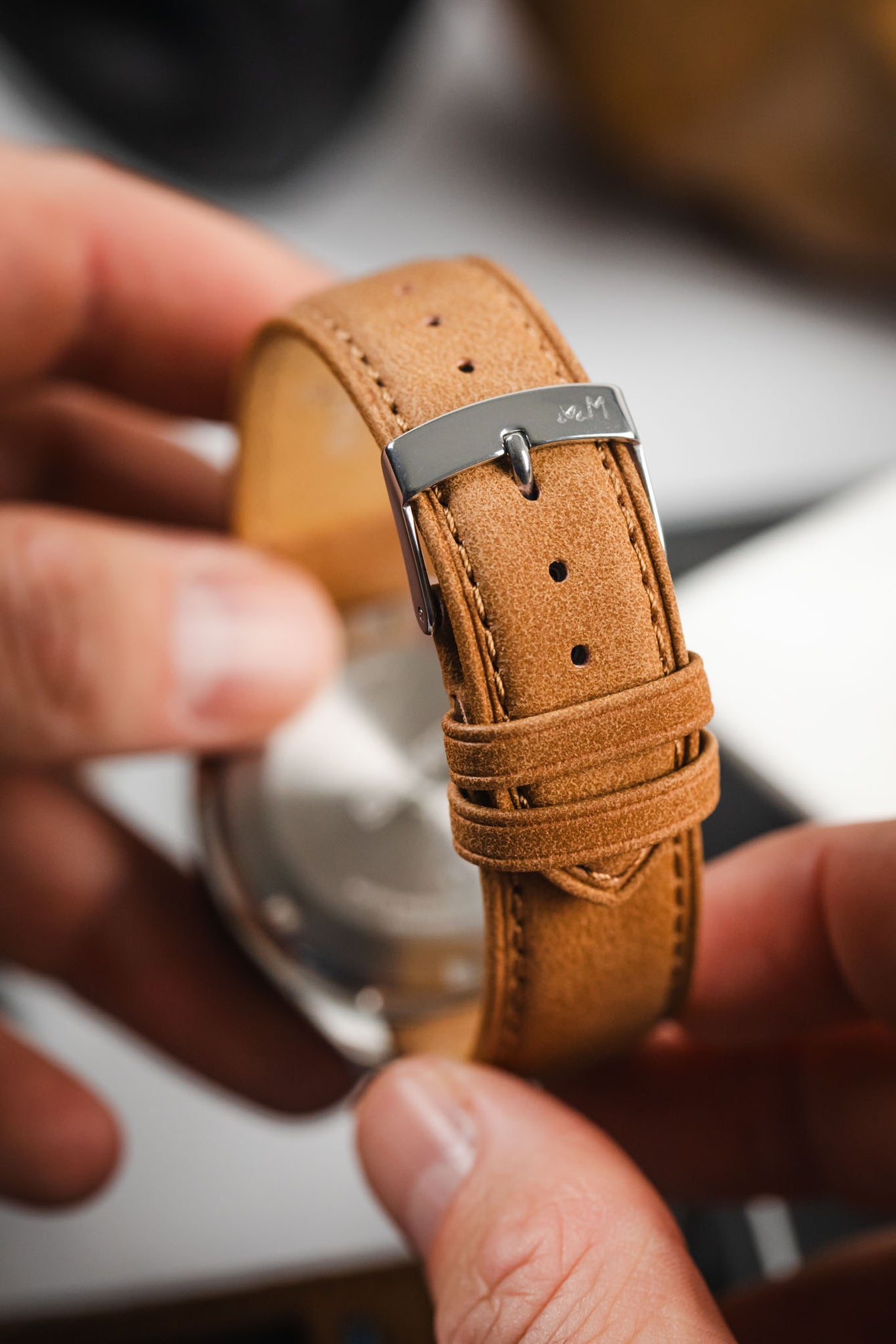 Morellato TIMO High Quality Vegan Watch Strap in TAN