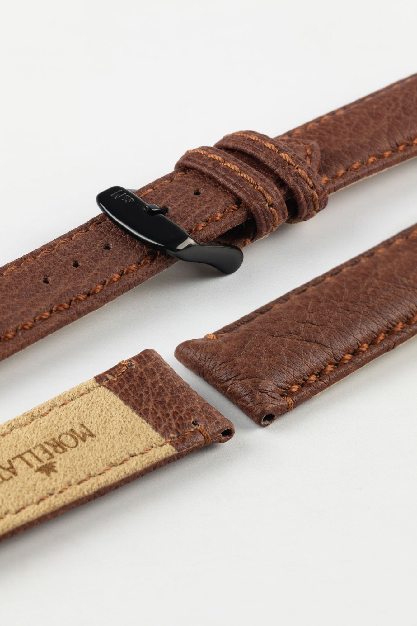 Morellato TINTORETTO Watch Strap in GOLD BROWN