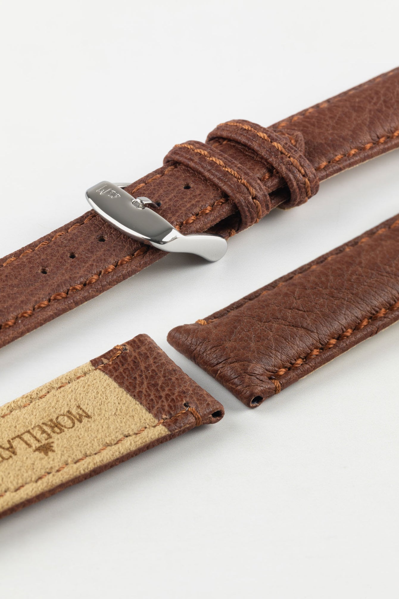 Morellato TINTORETTO Watch Strap in GOLD BROWN