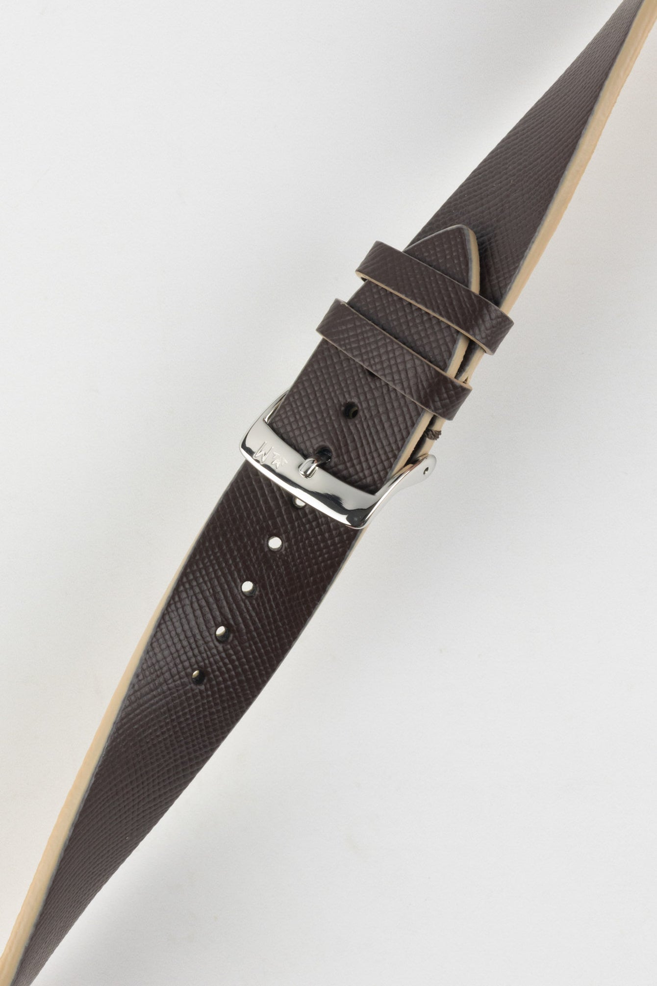 Morellato ZANTE Recycled Leather-Fibre Watch Strap in BROWN