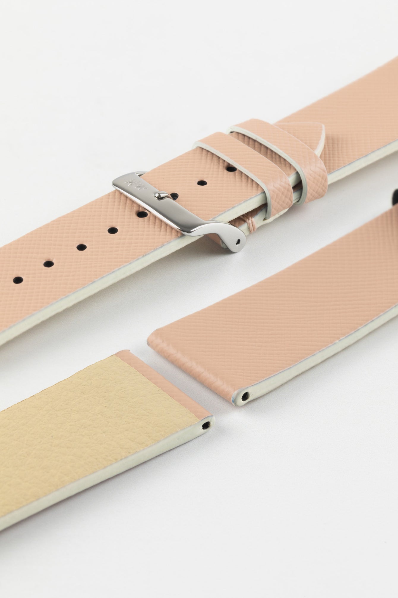 Morellato ZANTE Recycled Leather-Fibre Watch Strap in ROSE