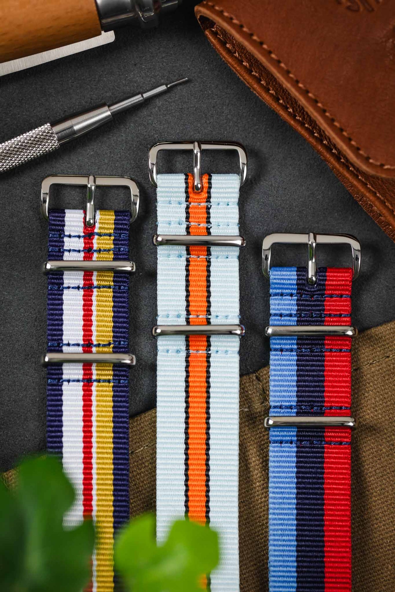 Motorsport Nylon Watch Strap Bundle