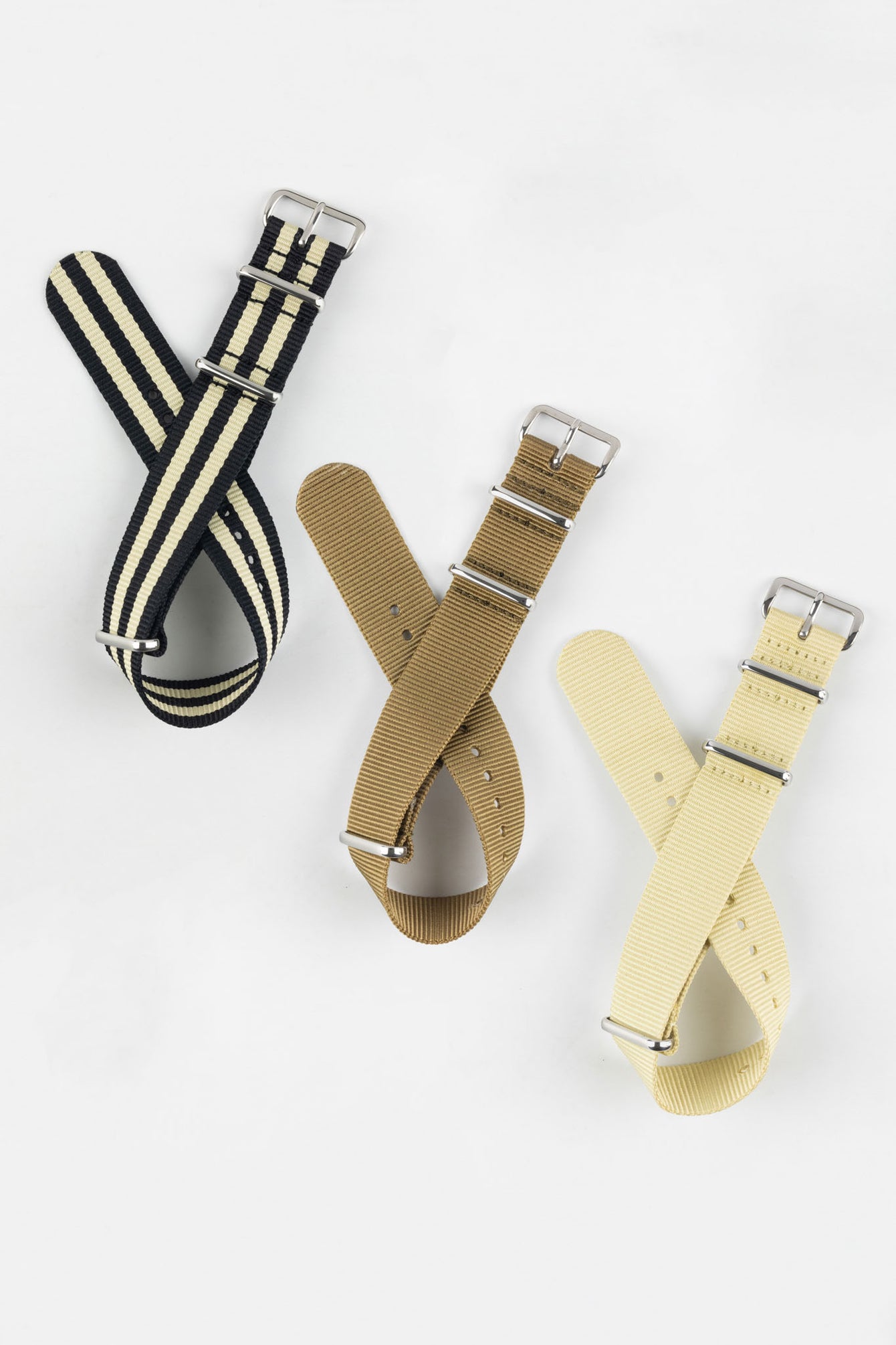 Neutral Nylon Watch Strap Bundle