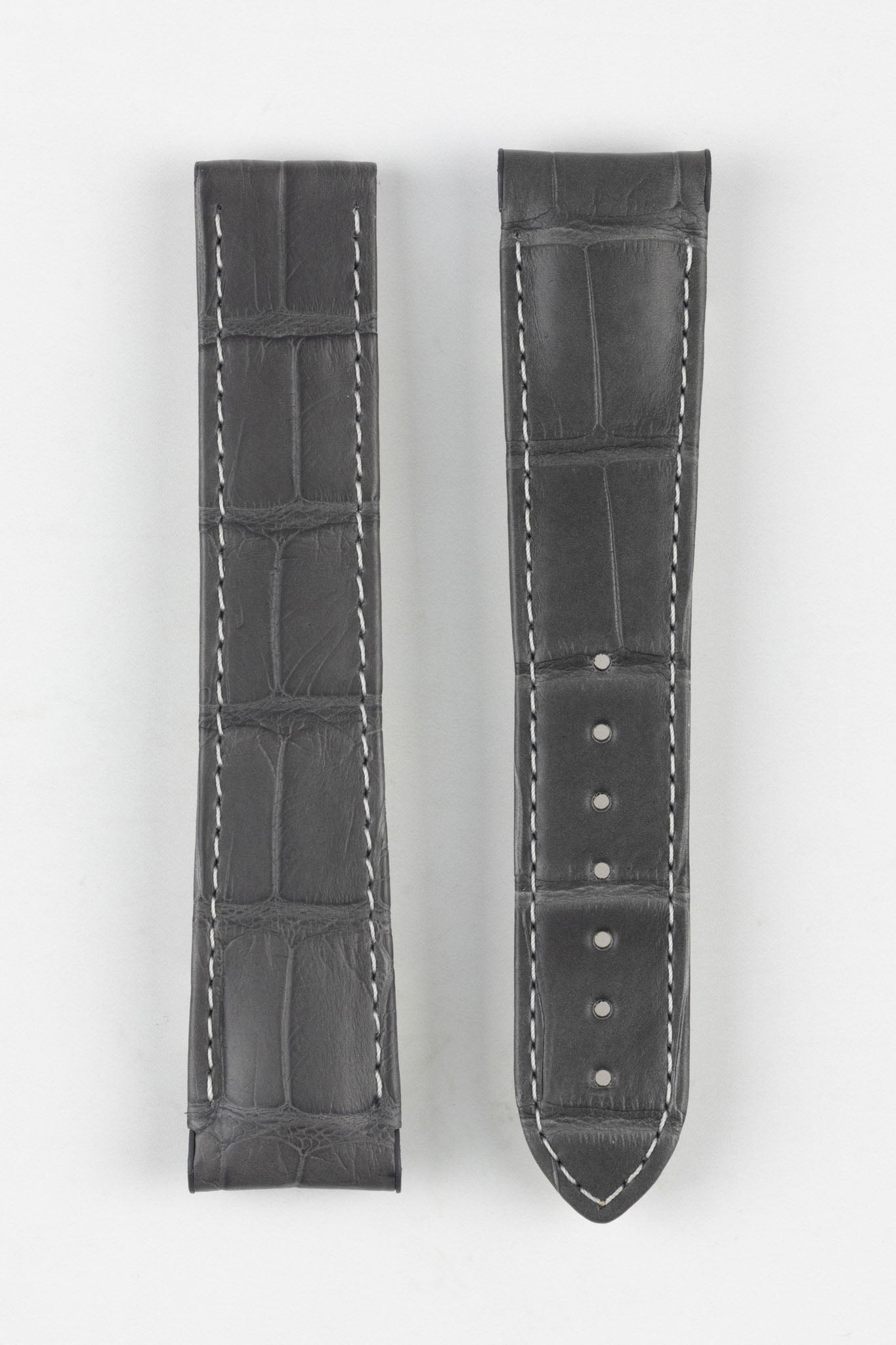 Omega 21mm deals leather strap