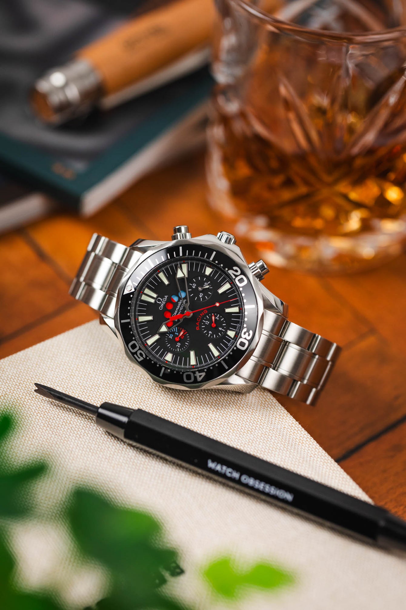 OMEGA Seamaster Chrono Regatta Racing 44mm - Black Dial