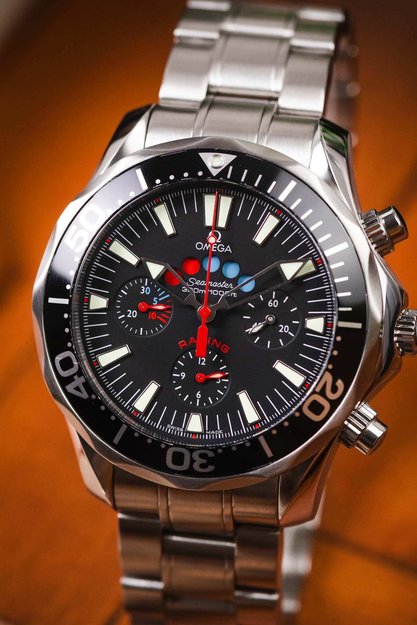 OMEGA Seamaster Chrono Regatta Racing 44mm Black Dial