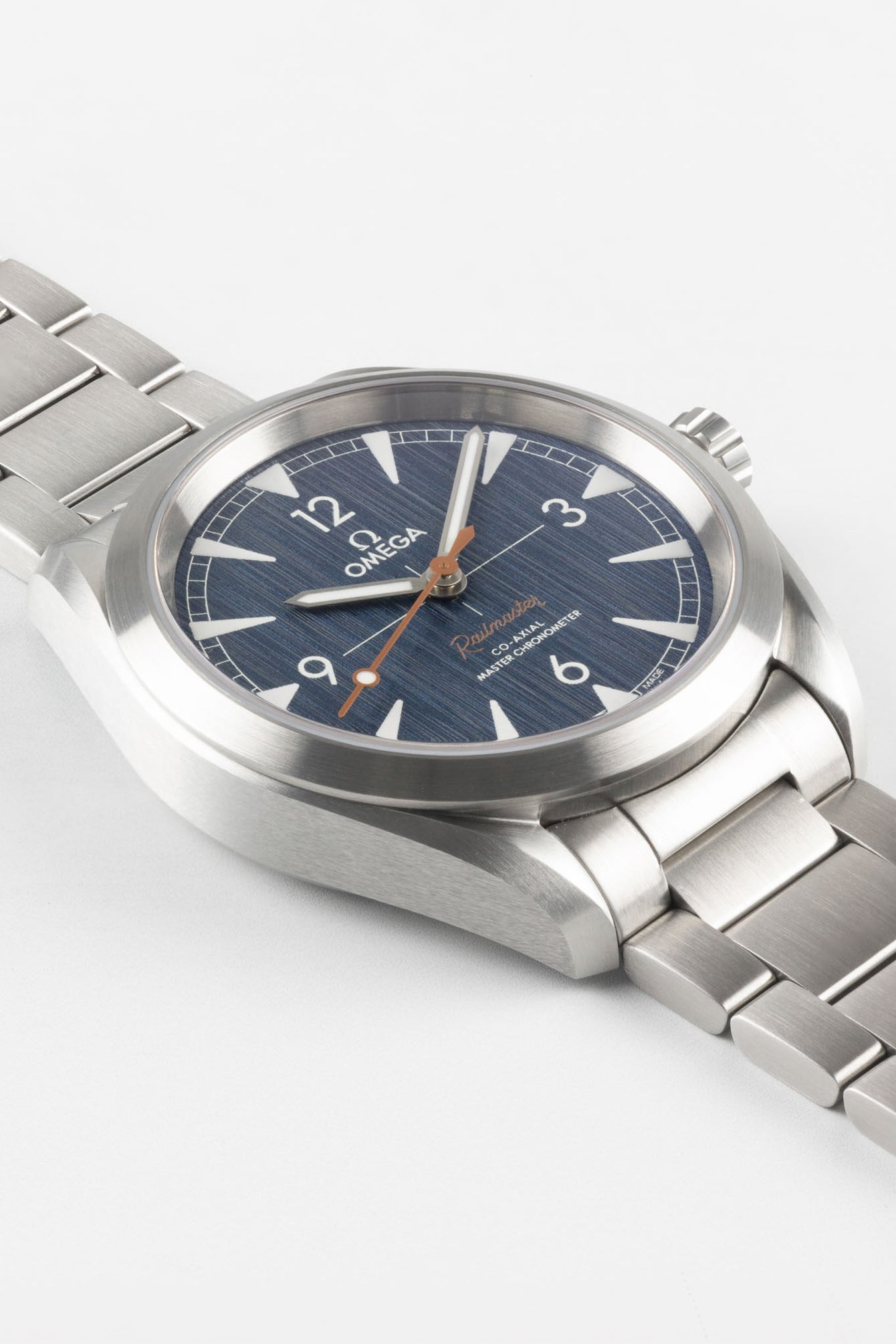 OMEGA Railmaster 40mm Watch - Denim Blue Dial