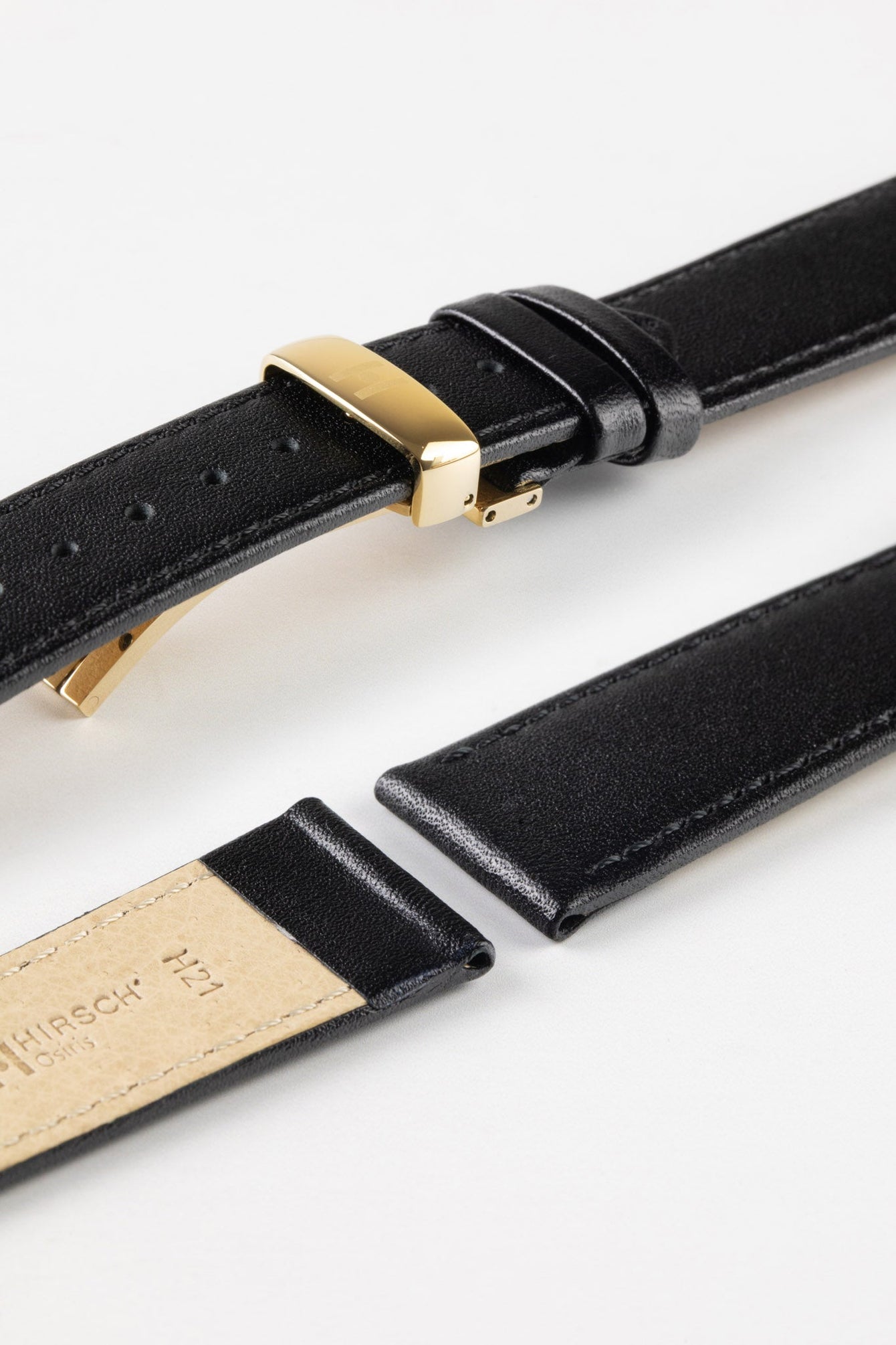 Hirsch Osiris Black | Watch Straps | Watch Obsession UK