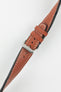 RIOS1931 BLIZZARD Genuine Calfskin Leather Watch Strap in Cognac