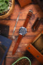 RIOS1931 CHICAGO Shell Cordovan Leather Watch Strap in COGNAC