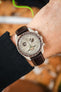 RIOS1931 CHICAGO Shell Cordovan Leather Watch Strap in MOCHA