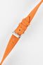 RIOS1931 FRENCH Leather Watch Strap in ORANGE