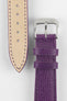 RIOS1931 FRENCH Leather Watch Strap in PURPLE