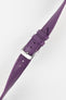 RIOS1931 FRENCH Leather Watch Strap in PURPLE