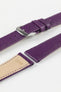 RIOS1931 FRENCH Leather Watch Strap in PURPLE