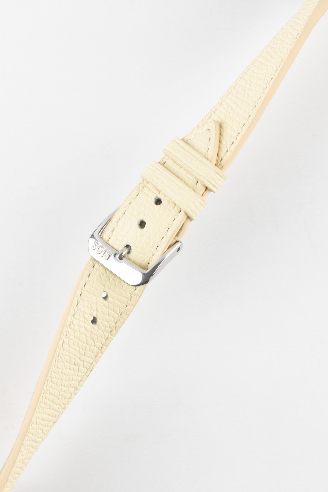 RIOS1931 FRENCH Leather Watch Strap in SAND