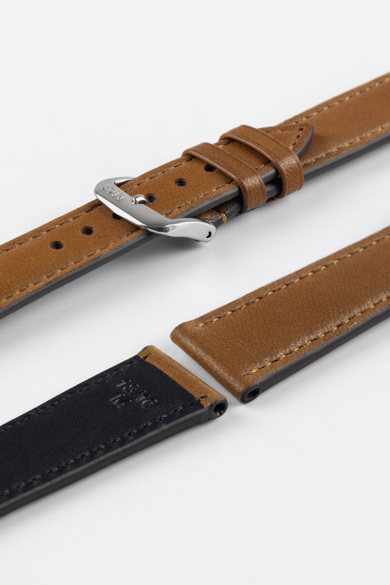 RIOS1931 MERINO Watch Strap in COGNAC