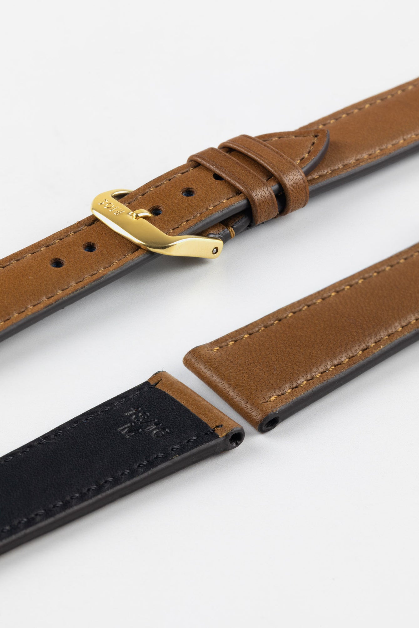 RIOS1931 MERINO Watch Strap in COGNAC