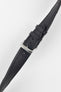 RIOS1931 SCIROCCO Genuine Calfskin Leather Watch Strap in Black