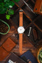 RIOS1931 TOBACCO Genuine Pigskin Leather Watch Strap in COGNAC