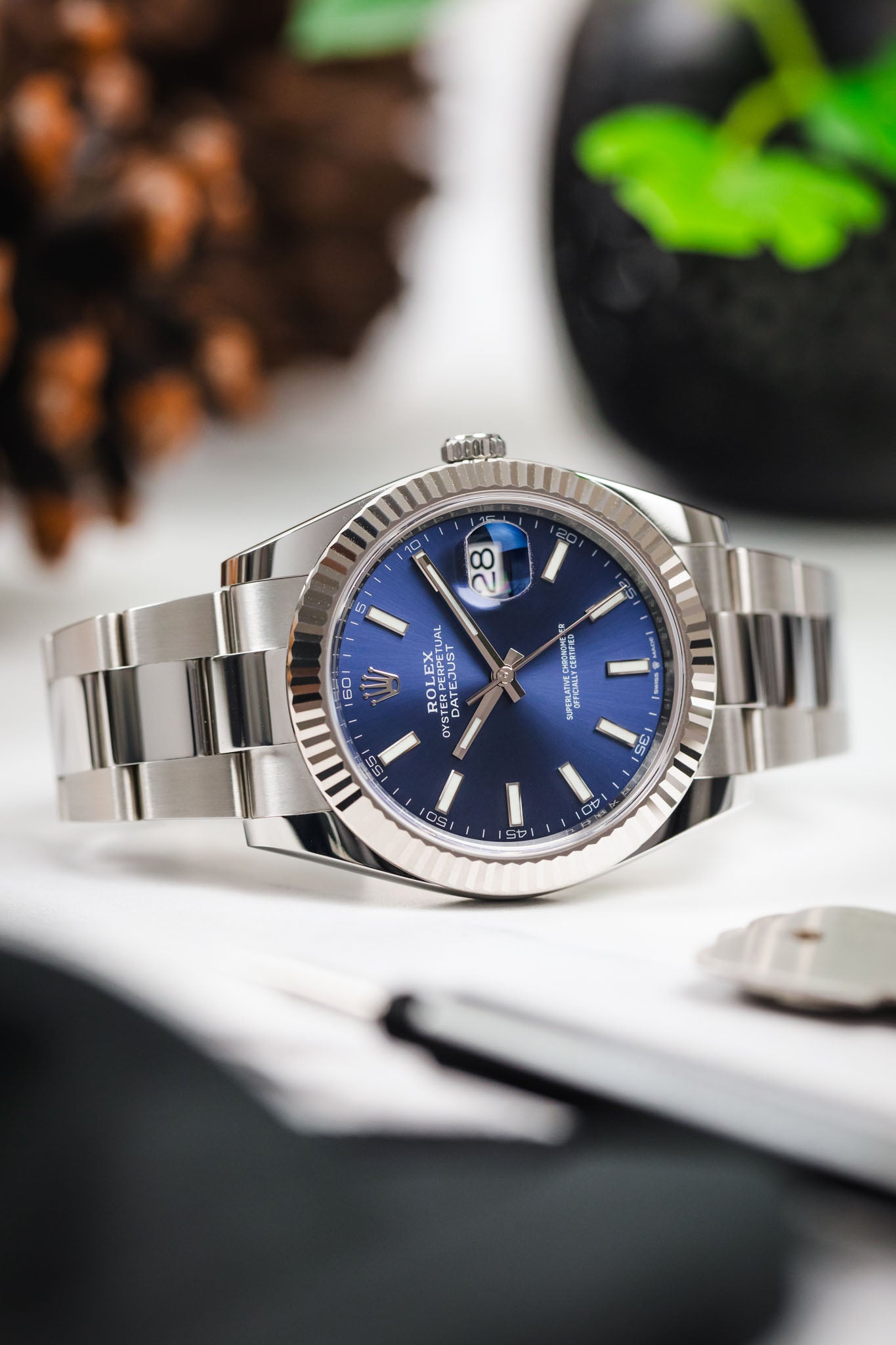 Datejust best sale 41mm blue