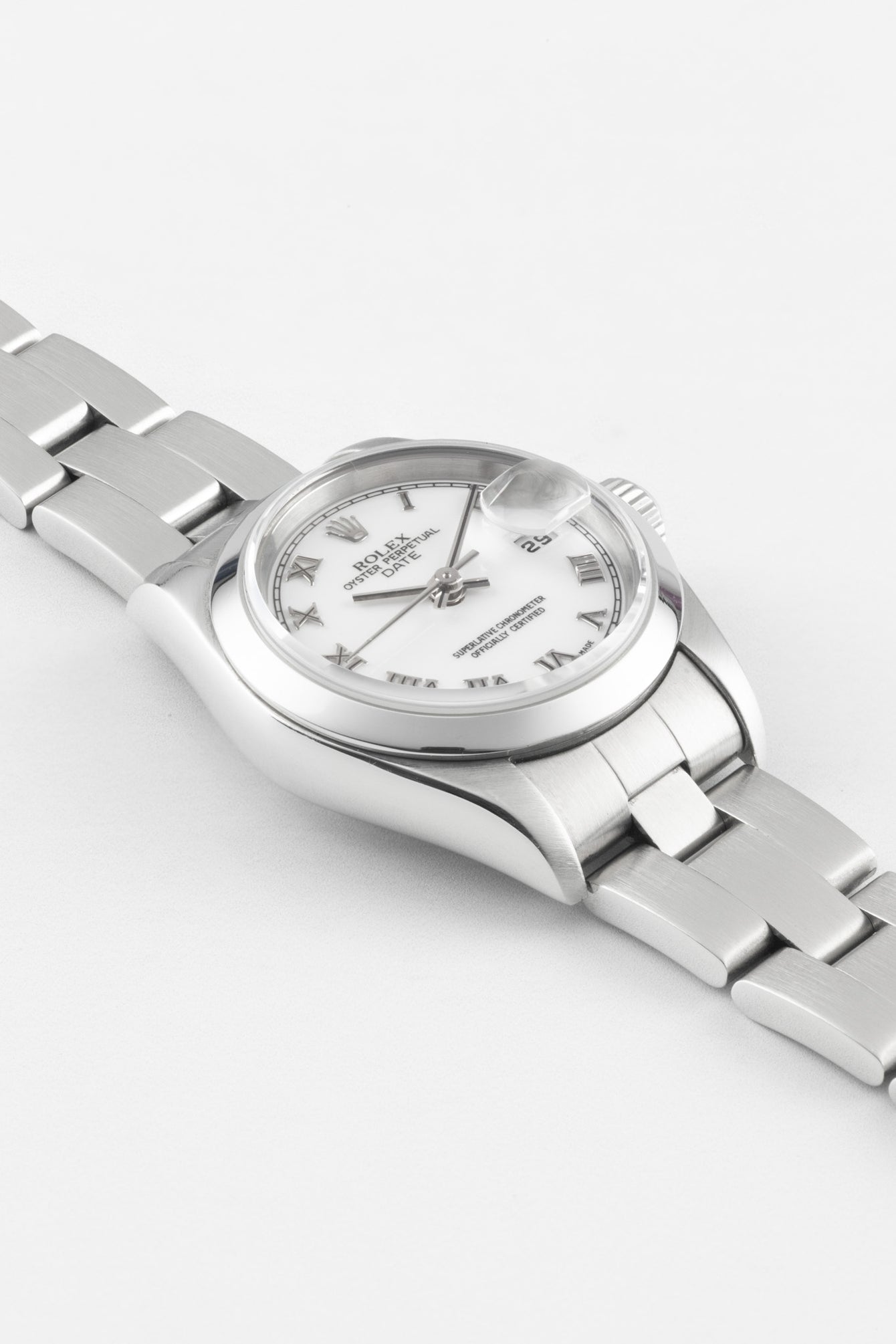 ROLEX Oyster Perpetual Lady Date - White Dial