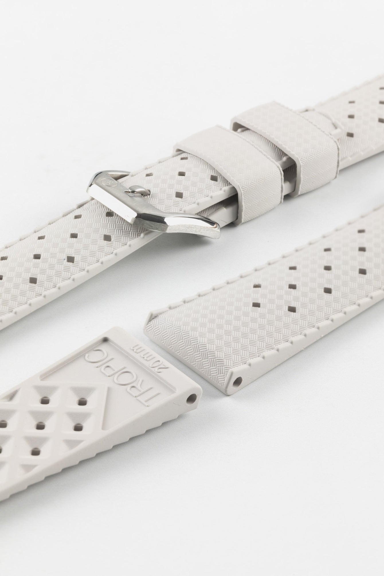 TROPIC® Dive Watch Strap in LIGHT GREY